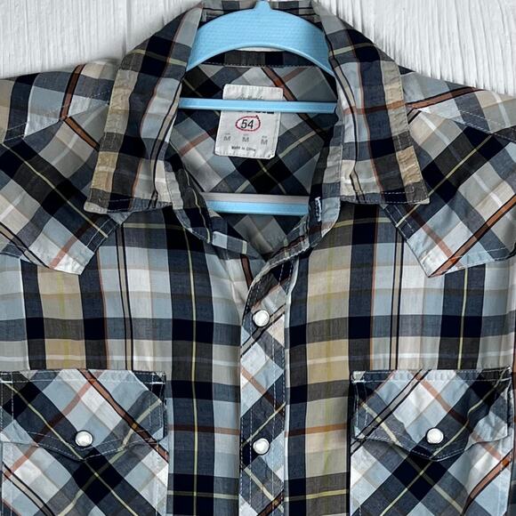 Fossil shirt women’s pearl snap, size medium, long sleeve. Vintage fit. - Picture 4 of 7